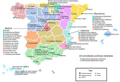 Frontiers | Teaching And Learning Modalities In Higher Education During ...